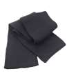 RS145 R145X Result Classic Heavy Knit Scarf Charcoal colour image